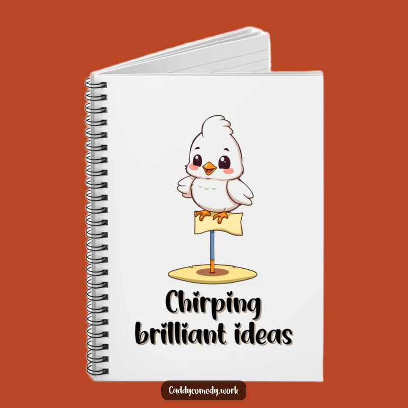 Funny Bird Golfer Notebook - Cheerful Journal for Golfers and Bird Watchers!